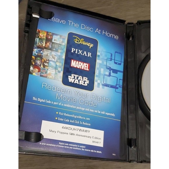 Mary Poppins DVD - Disney’s Mary Poppins 50th Anniversary Edition DVD VGC - Picture 2 of 5